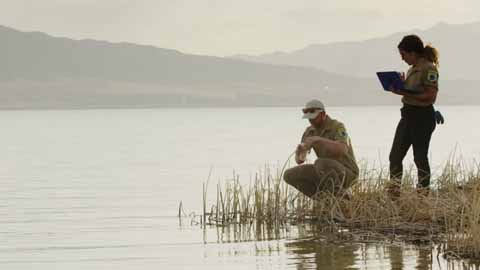 career cluster image of a Fish and Game Wardens job occupation