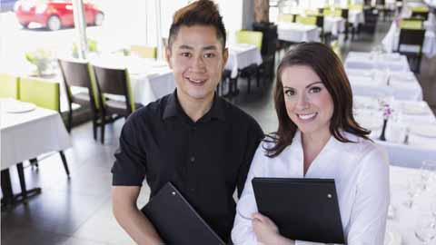 career cluster image of a Hosts and Hostesses, Restaurant, Lounge, and Coffee Shop job occupation